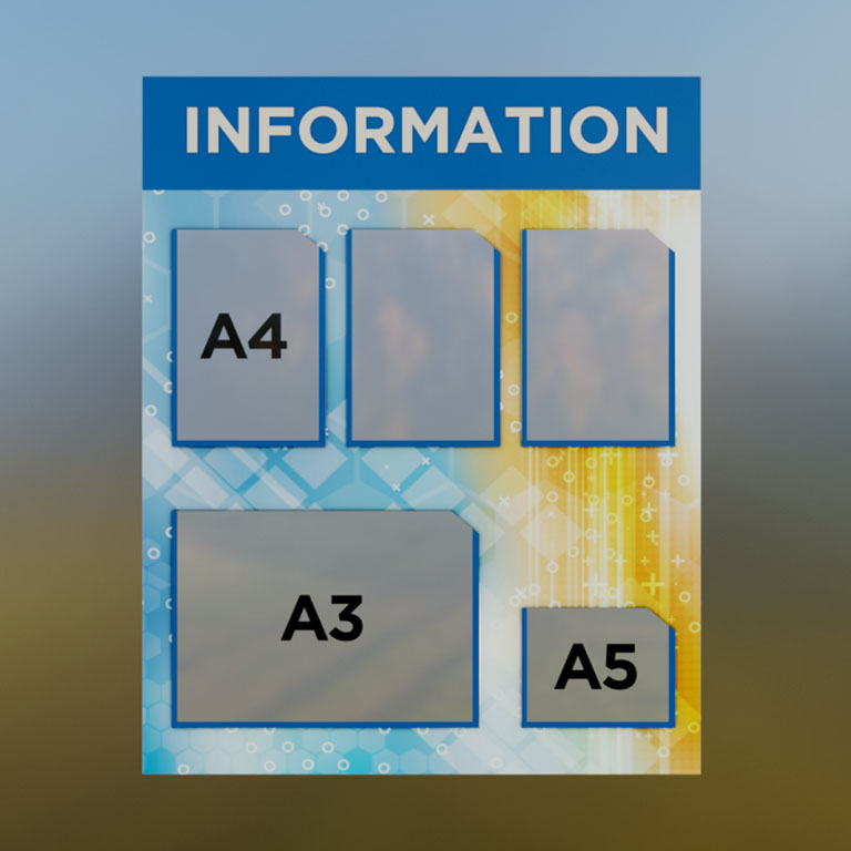 Замовити інформаційний стенд