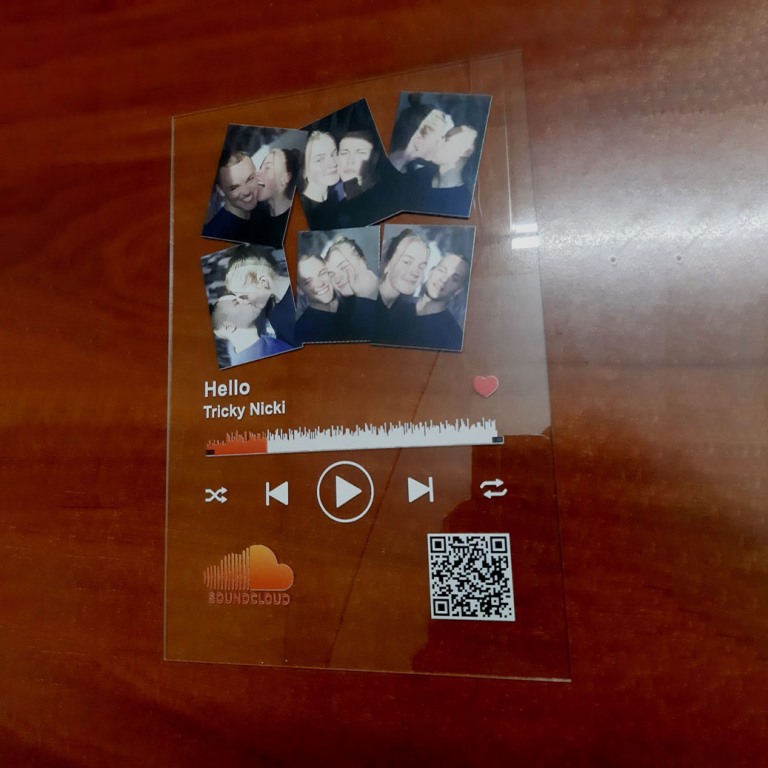 Постер на склі коллаж